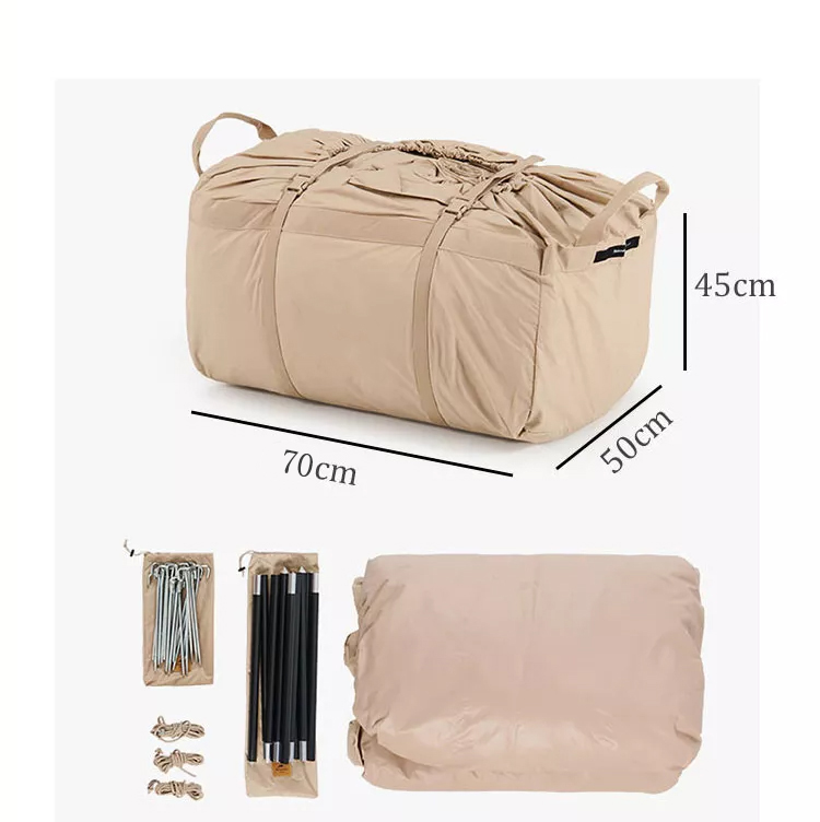 ElvaraHouse™ - Waterproof Lightweight Oxford Cloth Automatic Inflatable Tent With Camping Equipment