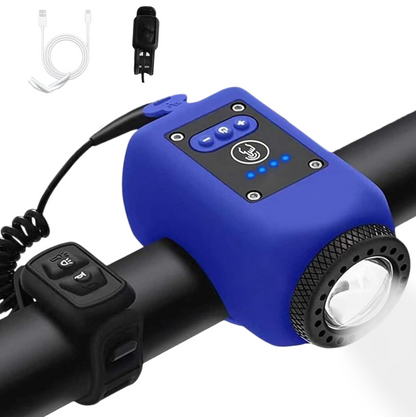 Elvarahouse™2-in-1 Bike Light + 110 dB Electric Horn